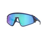 Lunettes oakley latch panel matte navy prizm sapphire ref oo9404 0635