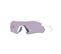 Lunettes Oakley Radar Plate Polished White avec lentille Prizm Slate