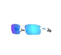 Oakley Unisex Oakley OO9511 FLAK 2.0 S 951102 Lunettes de soleil O_matter Blanc Bleu Carré Normale