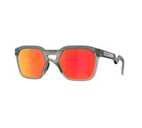 Oakley Unisex Oakley OO9533 HSTN SQ 953302 Lunettes de soleil O_Matière Gris Rouge Carré Normale