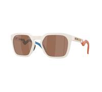 Oakley Unisex Oakley OO9533 HSTN SQ 953312 Lunettes de soleil O_Matière Blanc Marron Carré Normale