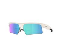 Oakley Unisex Oakley OO9534 BISPHAERA SPEED 953404 Lunettes de soleil O_Matière Blanc Bleu Carré Normale