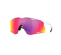 Oakley Unisex Oakley OO9538D CYBR LIGHTNING 953804 Lunettes de soleil O_Matière Blanc Violet Carré Normale