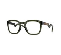 Oakley Unisex Oakley OX8208 HSTN SQ RX 820803 Montures optiques O_Matière Vert Transparent Carré Normale