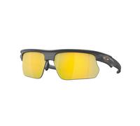 Oakley Unisex OO9400 BISPHAERA 940012 Lunettes de soleil O_matter Gris Or Carré Polarisé Prizm