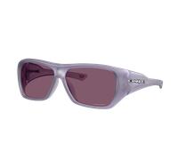 Oakley Unisex Sunglass Chaminade - Couleur du Monture: Matte Transparent Lilac, Couleur de Lentille: Prizm Indigo