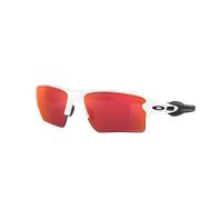 Oakley Unisex Oakley OO9188 FLAK 2.0 XL 918803 Lunettes de soleil O_matter Blanc Violet Carré Normale Prizm