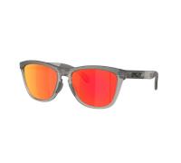 Oakley Unisex Sunglass Frogskins™ Range XL - Couleur du Monture: Gris mat fumé/gris encre, Couleur de Lentille: Prizm Rubis
