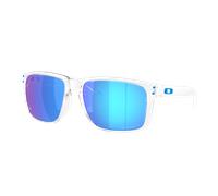 Oakley Unisex Sunglass Holbrook™ XXL - Couleur du Monture: Transparent poli, Couleur de Lentille: Prizm Saphir Polarized