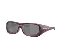Oakley Unisex Sunglass Justin Jefferson Signature Series De Soto - Couleur du Monture: Indigo transparent mat, Couleur de Lentille: Prizm Noir