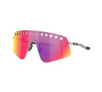Oakley Unisex Sunglass OO6025 Sutro™ TI Sweep - Couleur du Monture: Gunmetal mat, Couleur de Lentille: Prizm Road