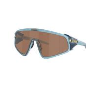 Oakley Unisex Sunglass OO9404 Kylian Mbappé Signature Series Latch™ Panel - Couleur du Monture: Délavé transparent, Couleur de Lentille: Prizm Tungstè