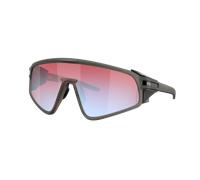 Oakley Unisex Sunglass OO9404 Latch™ Panel - Couleur du Monture: Gris mat Smoke, Couleur de Lentille: Prizm Snow Saphir