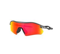 Oakley Unisex Sunglass OO9495D Radar® Plate - Couleur du Monture: Gris, Couleur de Lentille: Prizm Rubis