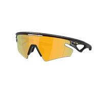 Oakley Unisex Sunglass OO9499 Sphaera™ Slash Gridiron Collection - Couleur du Monture: Matte Black Splatter, Couleur de Lentille: Prizm 24K Polarized