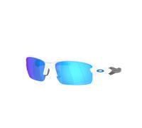 Oakley Unisex Sunglass OO9511 Flak® 2.0 S - Couleur du Monture: Blanc poli, Couleur de Lentille: Prizm Saphir