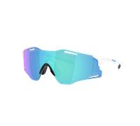 Oakley Unisex Sunglass OO9512D Cybr Zero - Couleur du Monture: Blanc poli, Couleur de Lentille: Prizm Saphir