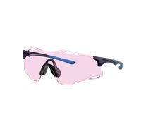 Oakley Unisex Sunglass OO9512D Cybr Zero - Couleur du Monture: Bleu marine poli, Couleur de Lentille: Prizm Faible luminosité