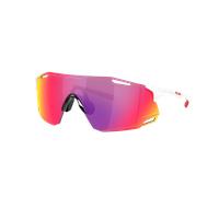 Oakley Unisex Sunglass OO9513D Cybr Dyno - Couleur du Monture: Blanc poli, Couleur de Lentille: Prizm Road