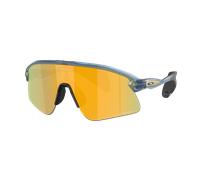 Oakley Unisex Sunglass OO9517 Stunt Devil - Couleur du Monture: Abysse transparent mat, Couleur de Lentille: Prizm 24K