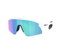 Oakley Unisex Sunglass OO9517 Stunt Devil - Couleur du Monture: Blanc mat, Couleur de Lentille: Prizm Saphir