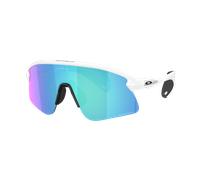 Oakley Unisex Sunglass OO9518 Stunt Devil S - Couleur du Monture: Blanc mat, Couleur de Lentille: Prizm Saphir