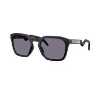 Oakley Unisex Sunglass OO9533 HSTN SQ - Couleur du Monture: Noir mat, Couleur de Lentille: Prizm Gris