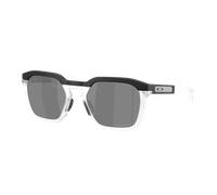 Oakley Unisex Sunglass OO9533 HSTN SQ - Couleur du Monture: Noir mat, Couleur de Lentille: Prizm Polarized Noir