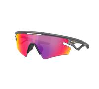 Oakley Unisex Sunglass Sphaera™ Slash - Couleur du Monture: Carbone Mat, Couleur de Lentille: Prizm Road