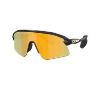 Oakley Unisex Sunglass Stunt Devil Gridiron Collection - Couleur du Monture: Matte Black Splatter, Couleur de Lentille: Prizm 24k
