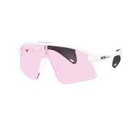 Oakley Unisex Sunglass Stunt Devil S - Couleur du Monture: Blanc mat, Couleur de Lentille: Prizm Faible luminosité