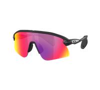 Oakley Unisex Sunglass Stunt Devil S - Couleur du Monture: Noir mat, Couleur de Lentille: Prizm Road