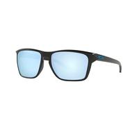 Oakley Wire Tap 2.65 Sunglasses, Matte Black/Prizm Deep Water, 60/17/140 Homme, Matte Black/Prizm Deep Water