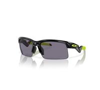 Oakley Youth OJ9013 Capacitor Rectangular Sunglasses, Polished Black/Prizm Grey, 63 mm