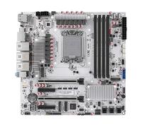 oaknode W680 12 baies NAS ATX10Gbps serveur NAS carte mère station de travail/serveur gradé quatre ddr5 deux HDMI deux dp, 2 x 2.5G 3xnvme Support vPro Remote Management Function (carte mère + 3 x
