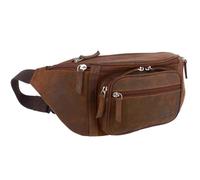 Oakridge Leather Grand sac banane 5 poches pour homme, Brown Hunter, Sac banane