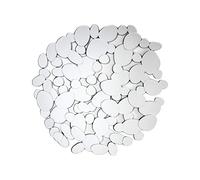 Oaks Lighting Abat-jour tambour en lin Moka