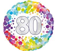 OakTree- Ballon d'anniversaire, 227024, Multicolore, 18”