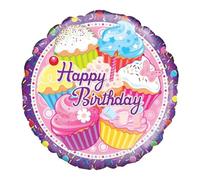 Oaktree Cupcake Anniversaire 18 Inch Foil Balloon