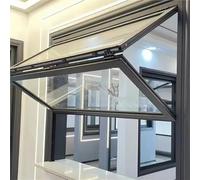 OAKVYNE Fenêtre De Service Pliable Et Coulissante Double Battant avec Verrou, Modèle Personnalisable pour Stand De Vente Et Cuisine Professionnelle(28x34in/71x86cm)