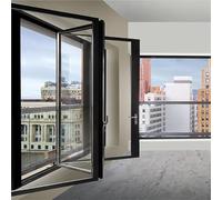 OAKVYNE Fenêtre Pliante Coulissante Double Battant en Aluminium, Personnalisable avec Verrou, pour Food Trucks, Stands De Vente Et Cuisines Professionnelles(40x32in/101.6x81.2cm)