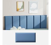 OAKVYNE Tête De Lit Murale Rembourrée à Coller, Panneaux Muraux 3D Anti-Collision & Isolation Phonique, Rembourrage Mural pour Studio, Home Cinéma(E,20 * 50cm/7.87 * 19.68in)