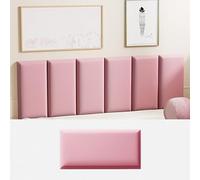 OAKVYNE Tête De Lit Murale Rembourrée à Coller, Panneaux Muraux 3D Anti-Collision & Isolation Phonique, Rembourrage Mural pour Studio, Home Cinéma(C,25 * 50cm/9.8 * 19.68in)