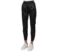 Oakwood, Femme, Pantalons, Noir, Taille: 42 FR Cadeau en cuir noir Lederhose