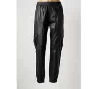 oakwood pantalons femme de couleur noir 40