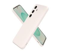 oakxco Coque en silicone pour Samsung Galaxy S25 Plus - Ultra fine - Pour femmes et filles - Couleur unie - Minimaliste - Esthétique - Design féminin - Gel de caoutchouc souple avec protection