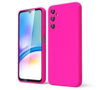 oakxco Coque Silicone pour Samsung Galaxy A05S, Étui Ultra Fine Souple Gel Caoutchouc Anti-Chocs Housse Toucher Soyeux, Slim Esthétique Protection Cover, Rose Vif