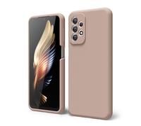 oakxco Coque Silicone pour Samsung Galaxy A23 5G, Étui Ultra Fine Souple Gel Caoutchouc Anti-Chocs Housse Toucher Soyeux, Slim Esthétique Protection Cover, Brun