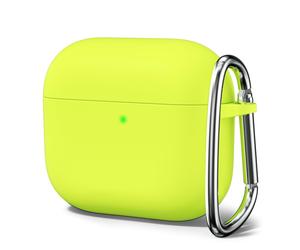 Oakxco tui en silicone pour Airpods 3e g n ration 2021 avec porte-cl s, coque fine et souple en TPU, gel caoutchouc, mignon, esth tique