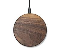 Oakywood Chargeur sans Fil Fin, inductif, en Bois, Rapide et sans Fil, Compatible avec Les appareils compatibles QI, pour iPhone 12, 11 Pro, 11, X, XR, XS, 8, SE Samsung Galaxy S20, S10, S9, S8 Noyer